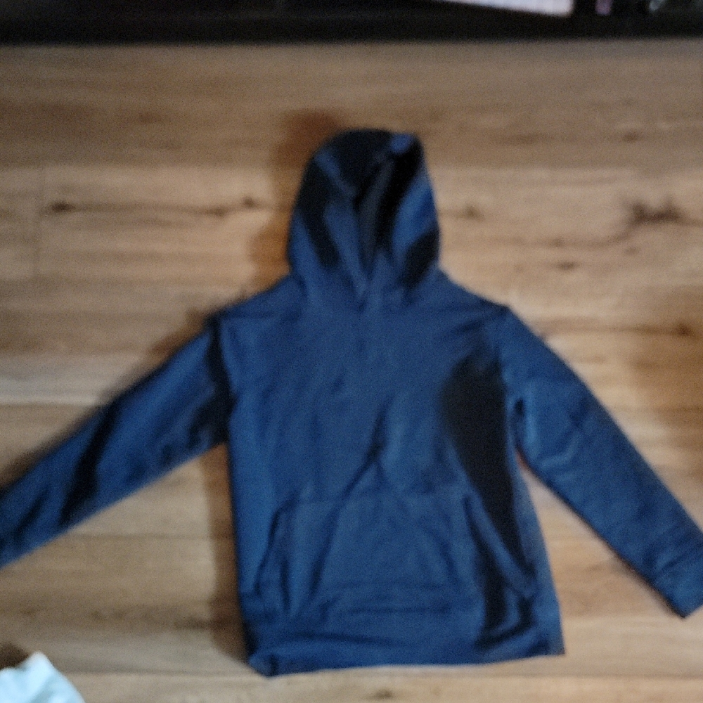 Boys Navy Blue Hoodie Sweater Size Medium By Rumi + Ryder